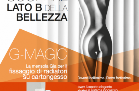 Radiatore su cartongesso? Si posa in 3 minuti