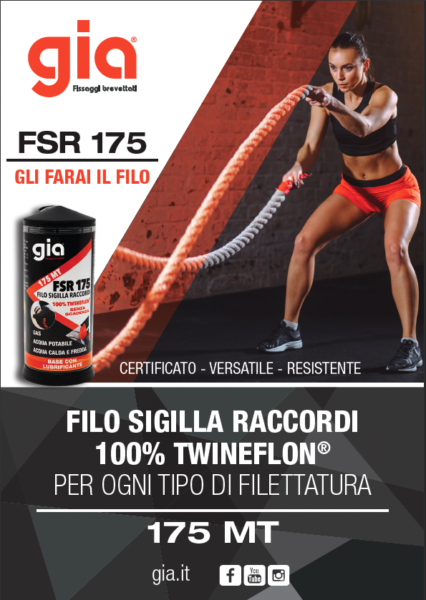 FSR 175 - IL NUOVO FILO SIGILLA RACCORDI GIA 100% TWINEFLON